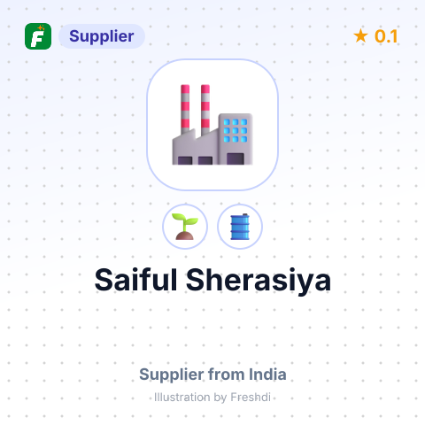 Saiful Sherasiya  – summary card, no photo uploaded yet