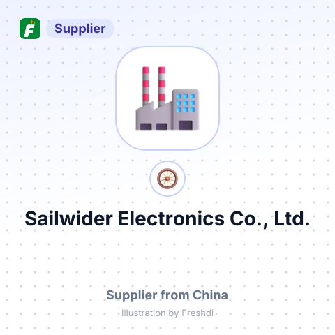 Sailwider Electronics Co., Ltd. – summary card, no photo uploaded yet