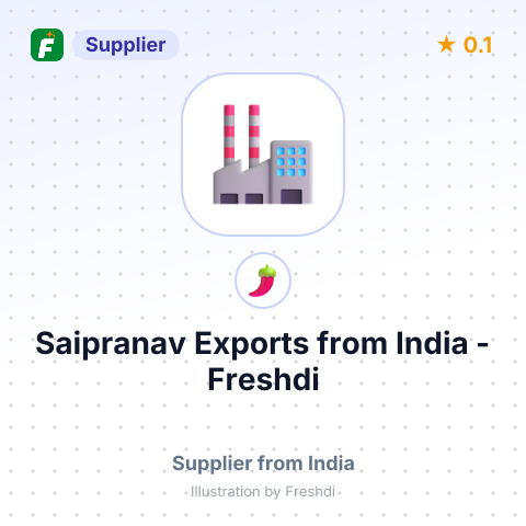 Saipranav Exports  – summary card, no photo uploaded yet