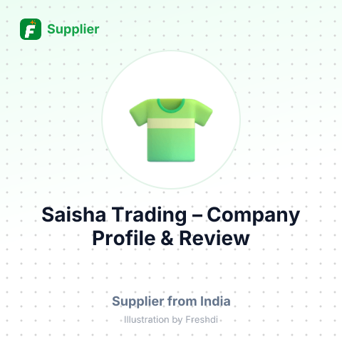 Saisha Trading – summary card, no photo uploaded yet