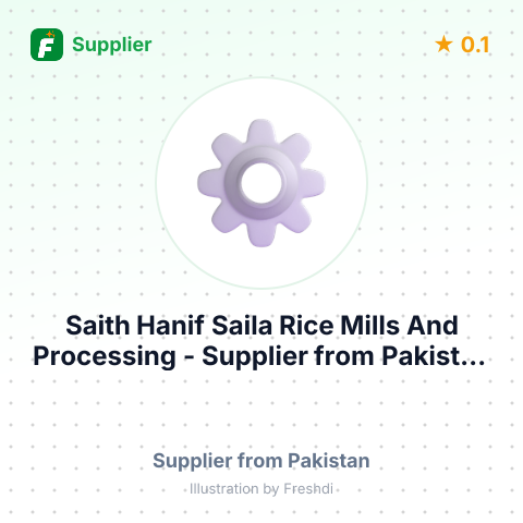 Saith Hanif Saila Rice Mills And Processing  – summary card, no photo uploaded yet