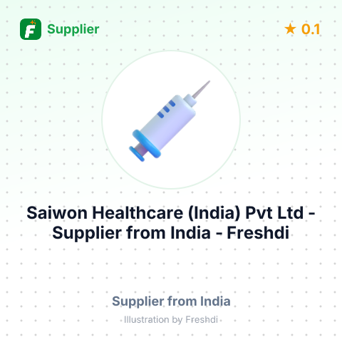 Saiwon Healthcare (India) Pvt Ltd  – summary card, no photo uploaded yet