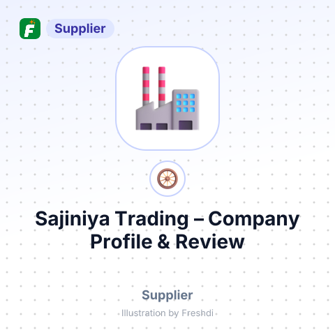 Sajiniya Trading – summary card, no photo uploaded yet