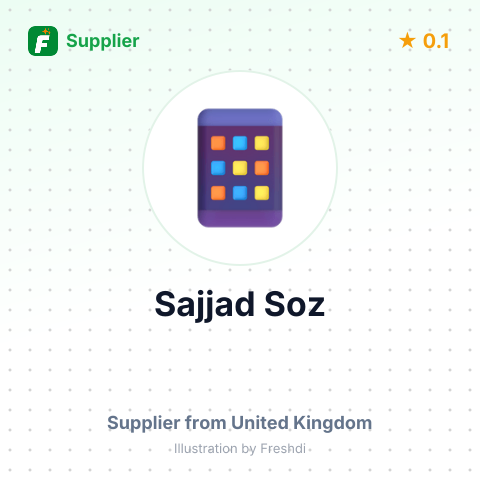 Sajjad Soz  – summary card, no photo uploaded yet