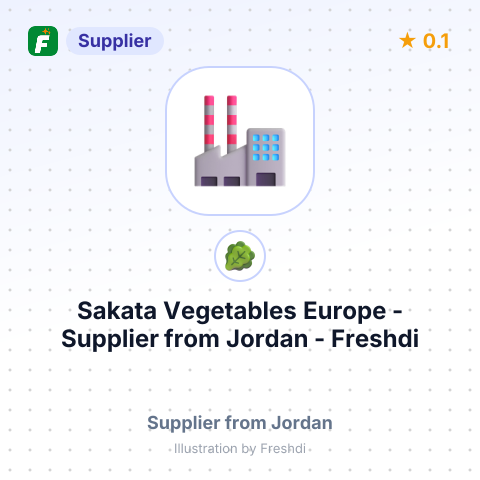 Sakata Vegetables Europe  – summary card, no photo uploaded yet
