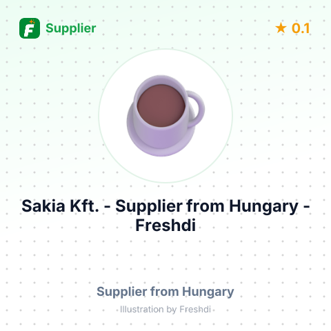 Sakia Kft.  – summary card, no photo uploaded yet