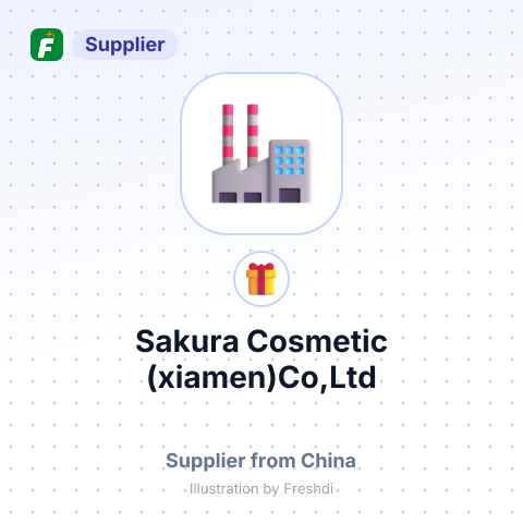 Sakura Cosmetic (xiamen)Co,Ltd – summary card, no photo uploaded yet