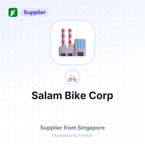 Salam Bike Corp – summary card, no photo uploaded yet
