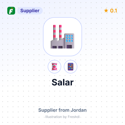 Salar  – summary card, no photo uploaded yet