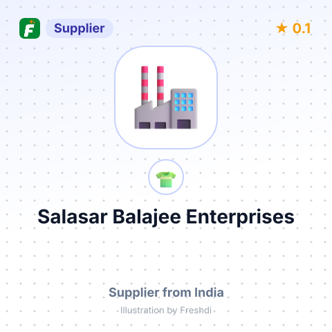Salasar Balajee Enterprises  – summary card, no photo uploaded yet