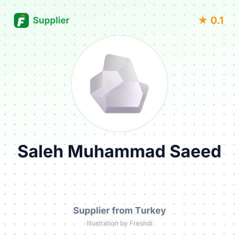 Saleh Muhammad Saeed  – summary card, no photo uploaded yet