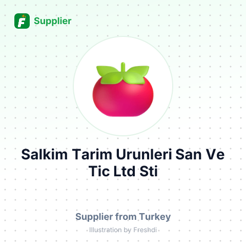 Salkim Tarim Urunleri San Ve Tic Ltd Sti – summary card, no photo uploaded yet