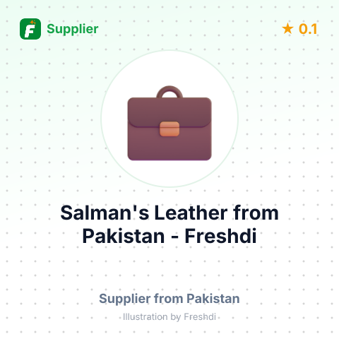 Salman's Leather  – summary card, no photo uploaded yet