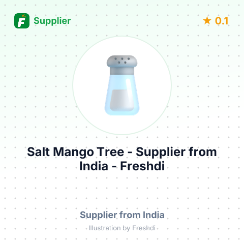 Salt Mango Tree  – summary card, no photo uploaded yet