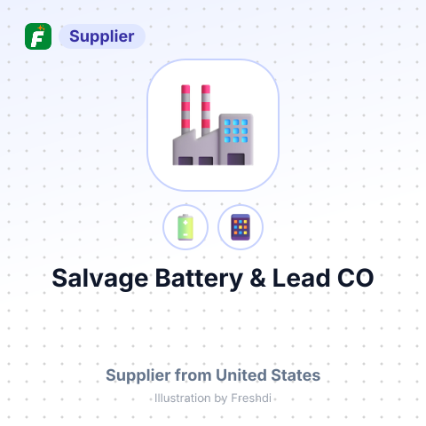 Salvage Battery & Lead CO – summary card, no photo uploaded yet