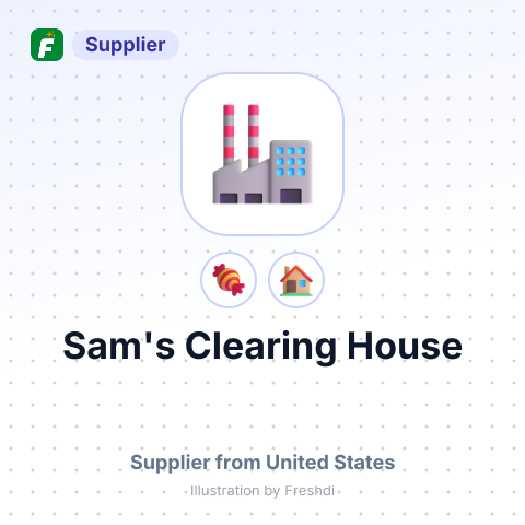 Sam's Clearing House – summary card, no photo uploaded yet