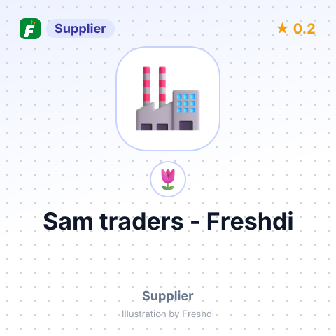 Sam traders – summary card, no photo uploaded yet