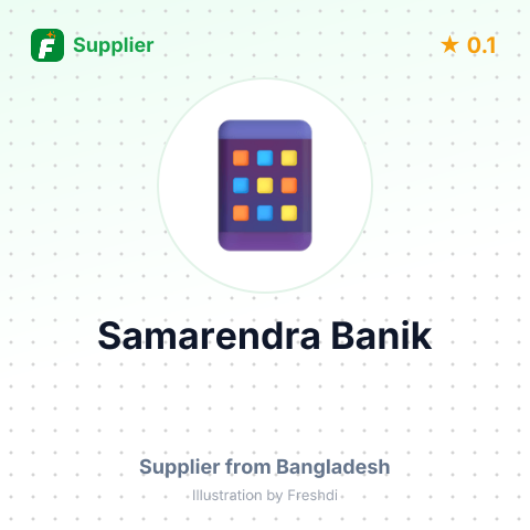 Samarendra Banik – summary card, no photo uploaded yet