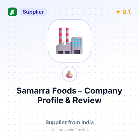 Samarra Foods – summary card, no photo uploaded yet