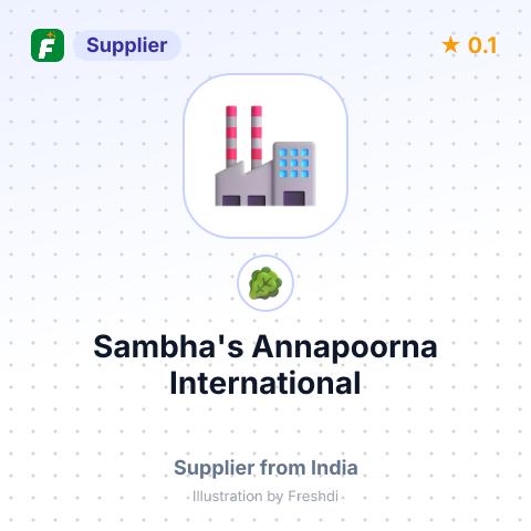 Sambha's Annapoorna International – summary card, no photo uploaded yet