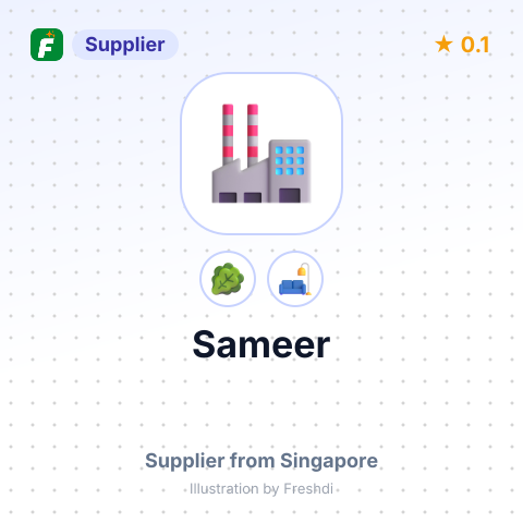 Sameer – summary card, no photo uploaded yet