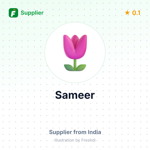Sameer  – summary card, no photo uploaded yet