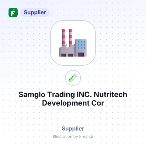 Samglo Trading INC. Nutritech Development Cor – summary card, no photo uploaded yet