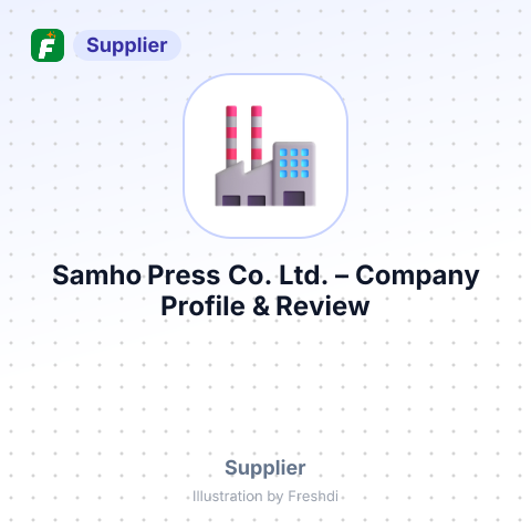 Samho Press Co., Ltd. – summary card, no photo uploaded yet