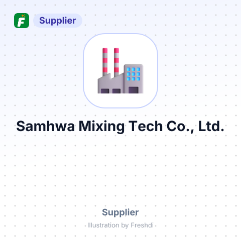 Samhwa Mixing Tech Co., Ltd. – summary card, no photo uploaded yet