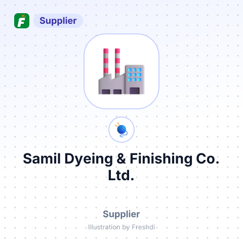 Samil Dyeing & Finishing Co., Ltd. – summary card, no photo uploaded yet