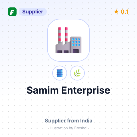 Samim Enterprise  – summary card, no photo uploaded yet