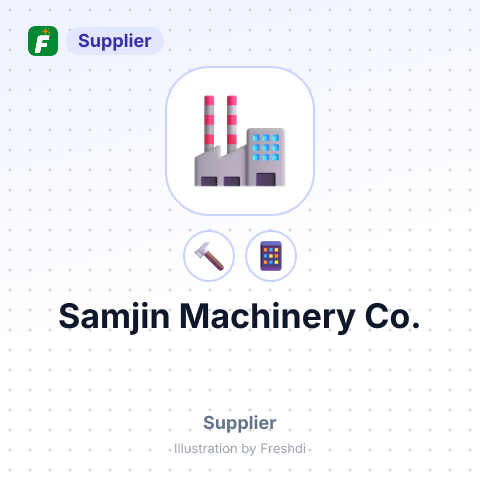 Samjin Machinery Co. – summary card, no photo uploaded yet