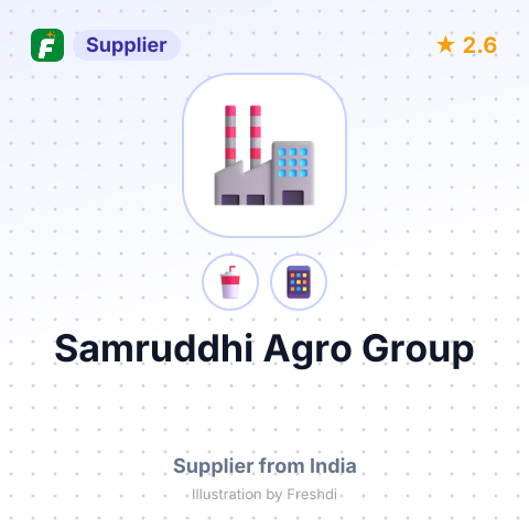Samruddhi Agro Group – summary card, no photo uploaded yet