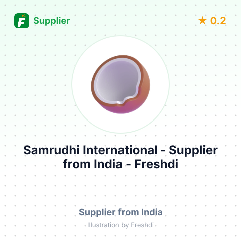 Samrudhi International – summary card, no photo uploaded yet