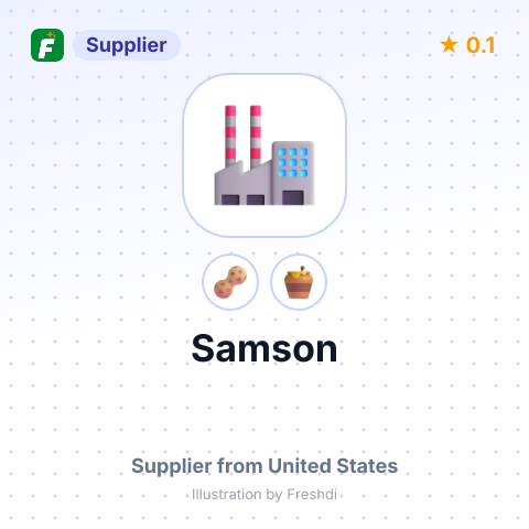Samson – summary card, no photo uploaded yet