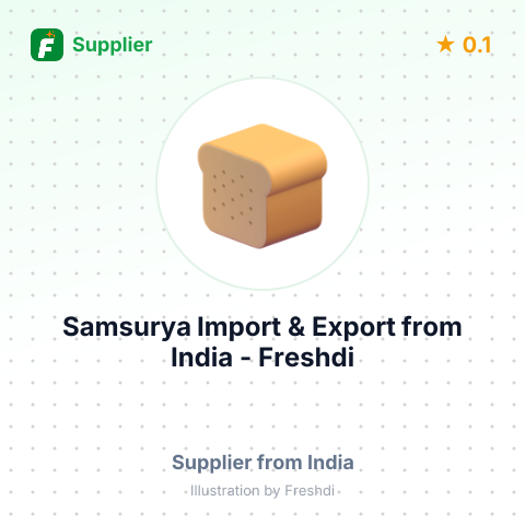 Samsurya Import & Export  – summary card, no photo uploaded yet