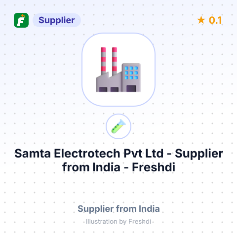 Samta Electrotech Pvt Ltd  – summary card, no photo uploaded yet