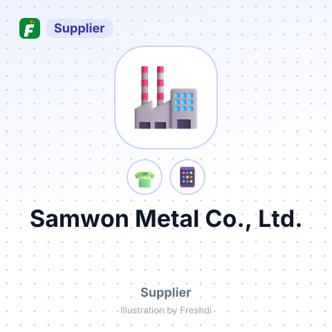 Samwon Metal Co., Ltd. – summary card, no photo uploaded yet