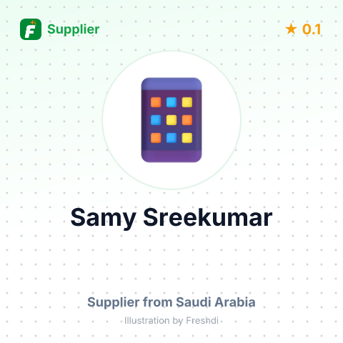 Samy Sreekumar  – summary card, no photo uploaded yet