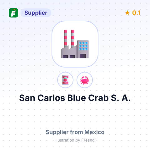 San Carlos Blue Crab S. A.  – summary card, no photo uploaded yet