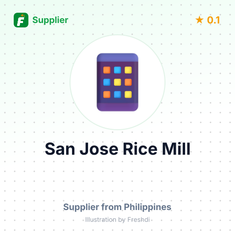 San Jose Rice Mill  – summary card, no photo uploaded yet