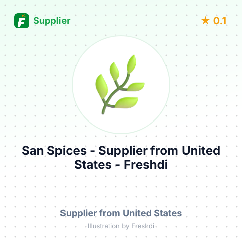 San Spices  – summary card, no photo uploaded yet