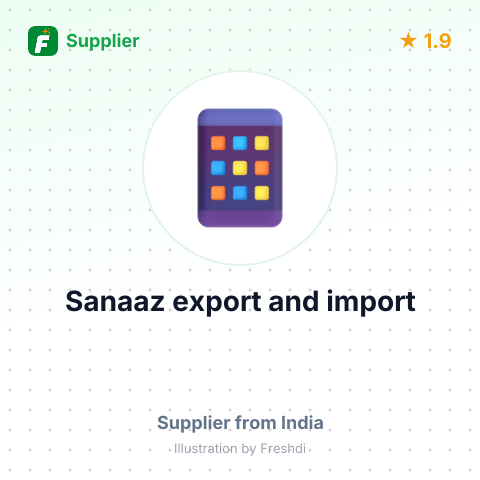 Sanaaz export and import – summary card, no photo uploaded yet