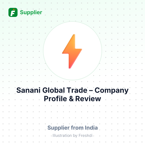 Sanani Global Trade – summary card, no photo uploaded yet