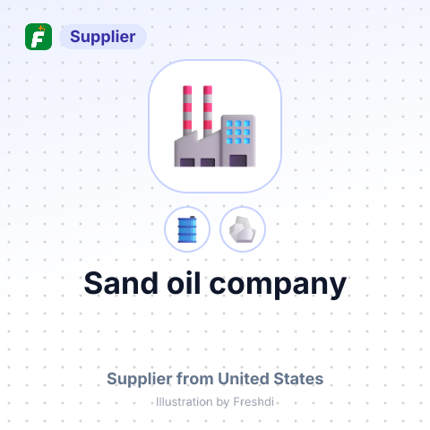 Sand oil company – summary card, no photo uploaded yet
