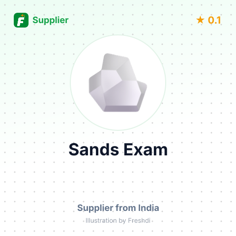 Sands Exam  – summary card, no photo uploaded yet