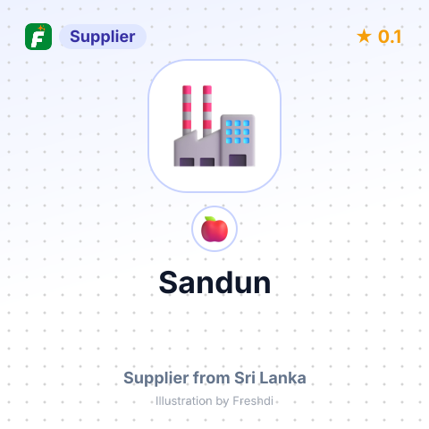 Sandun  – summary card, no photo uploaded yet