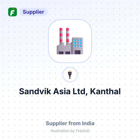 Sandvik Asia Ltd, Kanthal – summary card, no photo uploaded yet
