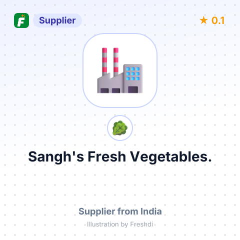 Sangh's Fresh Vegetables. – summary card, no photo uploaded yet