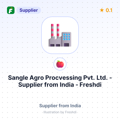 Sangle Agro Procvessing Pvt. Ltd.  – summary card, no photo uploaded yet